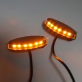 Httmt- Led Signal Black Mirror Block Off Plate Compatible With 05-08 Kawasaki Ninja Zx6r 636 04-10 Zx10r P N