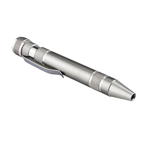 Swatom 8 In 1 Mini Gadgets Repair Tools Pen Style Precision Screwdriver Set Kit Home Improvement Grey