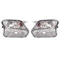 Hecasa Pair Fog Lights For 2017-2019d Escape Kuga Replacement For Fo2520194 Fo2521194 Gj5z13200d Gj5z13200c Lamp Front Bumper