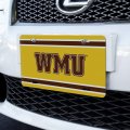 Graphics More Western Michigan University Wmu Stripes Novelty Metal Vanity Tag License Plate