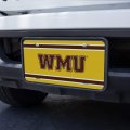 Graphics More Western Michigan University Wmu Stripes Novelty Metal Vanity Tag License Plate