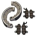 Brake Pads Shoes For Kawasaki Klf300c Klf 300 Bayou 4x4 1995 Front Rear 
