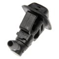 Windshield Washer Nozzle For Jeep Wrangler 2013 14 2015 2016 2017 Black Plastic Snap On 0 23 In Hose Port 0 86 Mounting Hole 