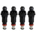 4pcs Fuel Injectors 16450-rbb-003 16450rbb003 155-0431 67374 Fits For Acura Csx Touring Sedan 4-door 2 0l 1998cc 122cu In L4