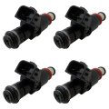4pcs Fuel Injectors 16450-rbb-003 16450rbb003 155-0431 67374 Fits For Acura Csx Touring Sedan 4-door 2 0l 1998cc 122cu In L4