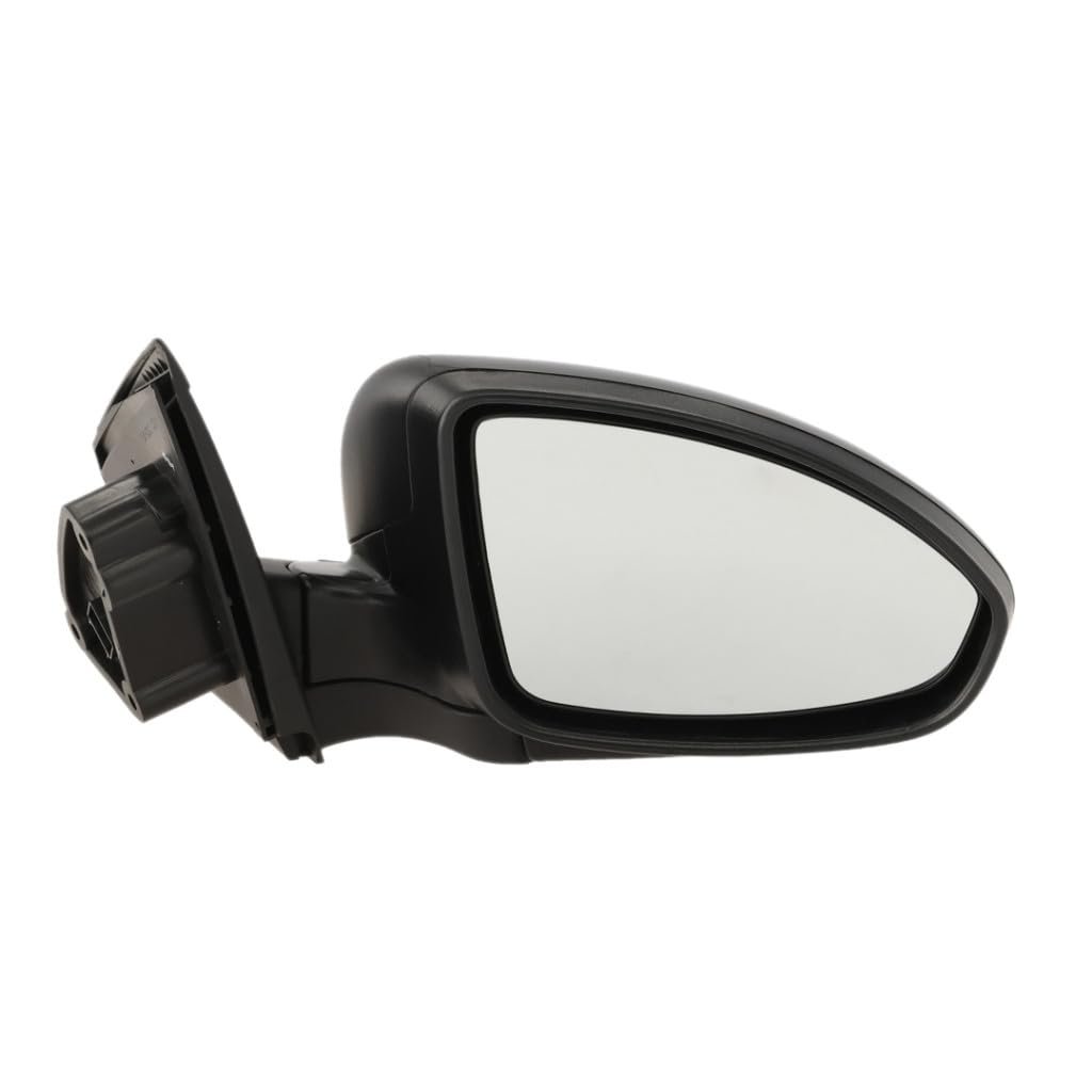 Passenger Side Door Mirror For Chevy Cruze Limited 2016 Replacement Gm1321501 95186710 Black Standard Style Plastic Mount