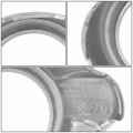Fo1038117 Bumper Insert Compatible With Ford Focus Se Sel 2012-2014 Driver Left Side Polished Chrome