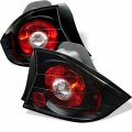 Spyder Auto Euro Style Tail Lights Black Clear 