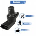 Uxcell 2 Pcs Engine Camshaft Position Sensor For Ford Fiesta 2011-2019 No Be8z6b288a Black Plastic Metal