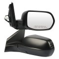 Driver And Passenger Side View Mirrors For 2012-2016 Honda Cr-v Black Textured Power Abs