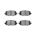 Rear Disc Brake Pads For Fiat 500x 2016 To 2023 Ceramic Friction Low Dust 4 55 In Length 1 95 Thickness 5000 Advanced Series 