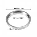 X Autohaux 4pcs Od 65 1mm To Id 56 Aluminum Alloy Car Hub Centric Rings Wheel Bore Center Spacer