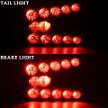 Sautvs Led Taillights For Teryx Krx 1000 20-24 Smoked Black Lights Tail Lamps Set Kawasaki 4 2020 2021 2022 2023 2024
