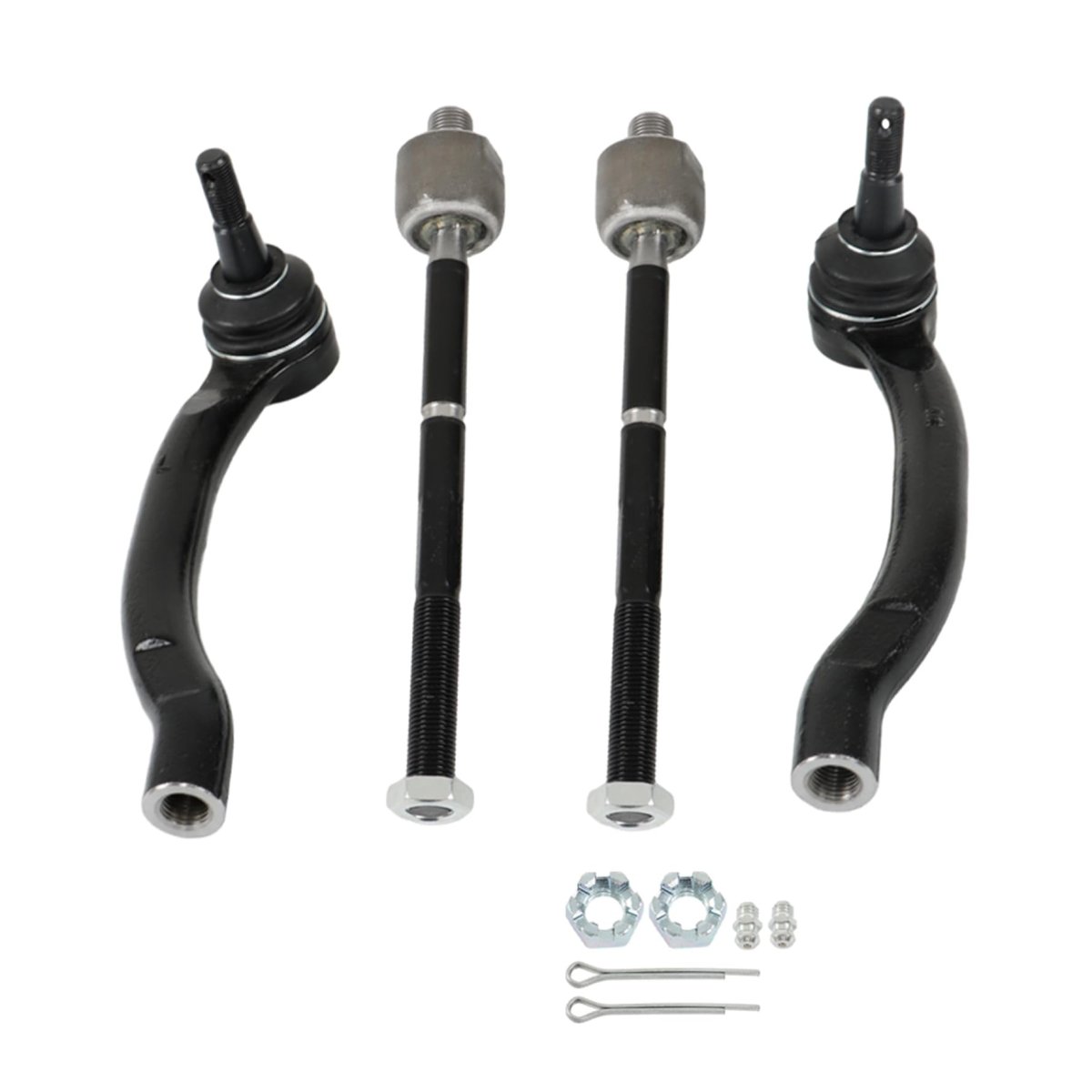 4pcs Front Inner Outer Tie Rod End Replacement For 2016 2019 Maxima 2014 2018 Altima And 2013 Sedan Es801196 Es801197 Ev801066