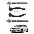 4pcs Front Inner Outer Tie Rod End Replacement For 2016-2019 Maxima 2014-2018 Altima 2013 Sedan 