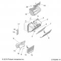 Polaris Rzr Glovebox Seal Genuine Oem Part Qty 1