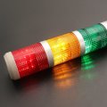 Baomain Industrial Signal Light Column Led Alarm Round Tower Indicator Continuous Warning Buzzer Red Green Yellow Lta-502tj Ac