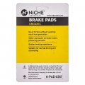 Niche Brake Pad Set For Ktm Sx 200 Xcw Tc 85 17-14 19-16 Repalces 47013090300 47013030000 Front Rear Organic