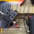 Usonline911 10pcs Audio 1 4 90 Degree Right Angle Heavy Duty Plugs For Speaker Cables And Patch Ts Mono Male 6 35mm Phone Plug