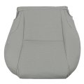Front Passenger Side Bottom Replacement Seat Cover Light Gray Microfiber Leather For Lexus Is350 2006 2007 2008 2009 2010 2011 