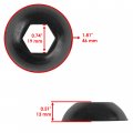 Caltric 2x Front And Rear Strut Bottom Pivot Ball Compatible With Polaris Magnum 400 1997-1998