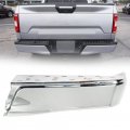 Gxywady Chrome Steel Passenger Side Right Rear Bumper End Replacement For F150 Truck 2015-2020 Without Park Assist Sensors