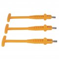 Qiilu 3pcs 7mm 0 3in Tire Valve Stem Puller Tube Disassembled Tyre Repairing Tool Universal Ofor Range Tire-valve-tools