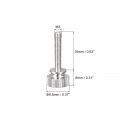 Uxcell Knurled Thumb Screws M3x16mm Brass Shoulder Bolts Grip Knobs Fasteners Nickel Plated 10pcs