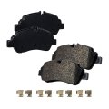 Rear Brake Pad Set For Ford Transit 350 And Hd 2015 2016 2017 2018 2019 Semi Metallic 2 Wheel With 8 Piece Clip Ck4z2200a 