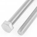 Uxcell M8 X 65mm Fully Threaded 304 Stainless Steel Hex Head Screw Bolt 6 Pcs