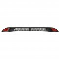 Front Grill Mesh Bright Black Abs 2pcs Bumper Vent Grille Replacement For Tesla Model Y 2020a 2023