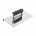 Marshalltown Qlt Stainless Steel Hand Edgers Plastic Handle Material 254mm Length 152mm Width 10mm Radius 13mm Lip Ce531sp