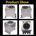 2 5 Gallon 9 5l Fuel Cell Tank Polished Aluminum Racing Drift W Level Sender