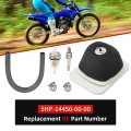 Yamaha Ttr125 Ttr-125 2000-2024 Air Filter Kit Guide Spark Plug W Fuel 5hp-14450-00-00