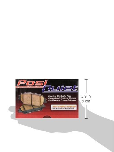 Centric 105 0509 Posi-quiet Ceramic Brake Pad With Shims