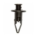 Nylon Push Rivets Black Screw Type Head 0 407 In Diameter And Hole Size Alx-pau-rb-700-863-cl360a50 Pack Of 15 
