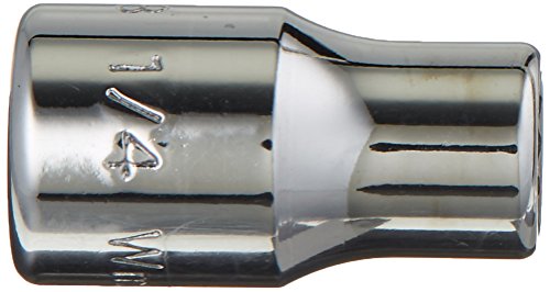 Williams M-1208 4 Drive Shallow Socket 12 Point 1 4-inch