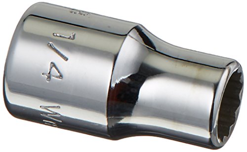 Williams M-1208 4 Drive Shallow Socket 12 Point 1 4-inch