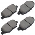 Ocpty Ceramic Pads Quick Stop Rear Brake Pad Fit For 08-10 Chevy Hhr 04-08 Malibu 13-19d Explorer2013-2019 Ford Taurus