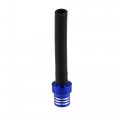 X Autohaux 6pcs Universal Gas Fuel Tank Cap Cover Air Vent Hose Tube Breather One Way Valve For Atv Dirt Bike Motorbike Blue