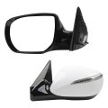 Left Driver Side Door Mirror For Hyundai Santa Fe Sport 2013-2018 Heated Manual Folding Without Blind Spot With Turn Signal 
