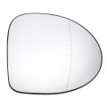 Car Rearview Right Passenger Side Mirror Glass Replacement W Backing Plate Aspherical Heated White For Renault Twingo 07-09