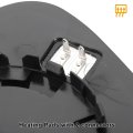 Car Rearview Right Passenger Side Mirror Glass Replacement W Backing Plate Aspherical Heated White For Renault Twingo 07-09