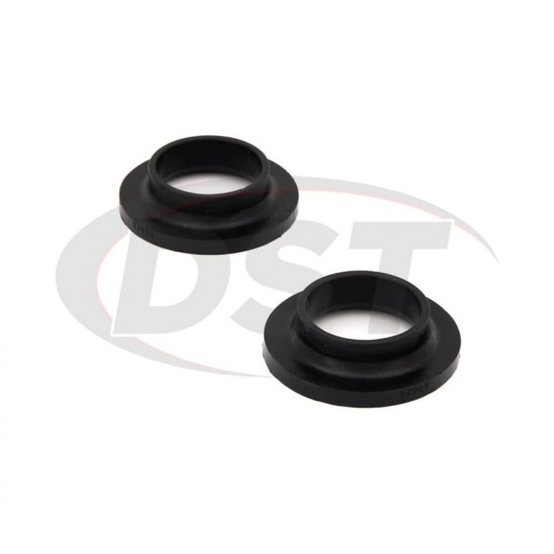 Pro-thane Coil Spring Isolators Pair Black Universal