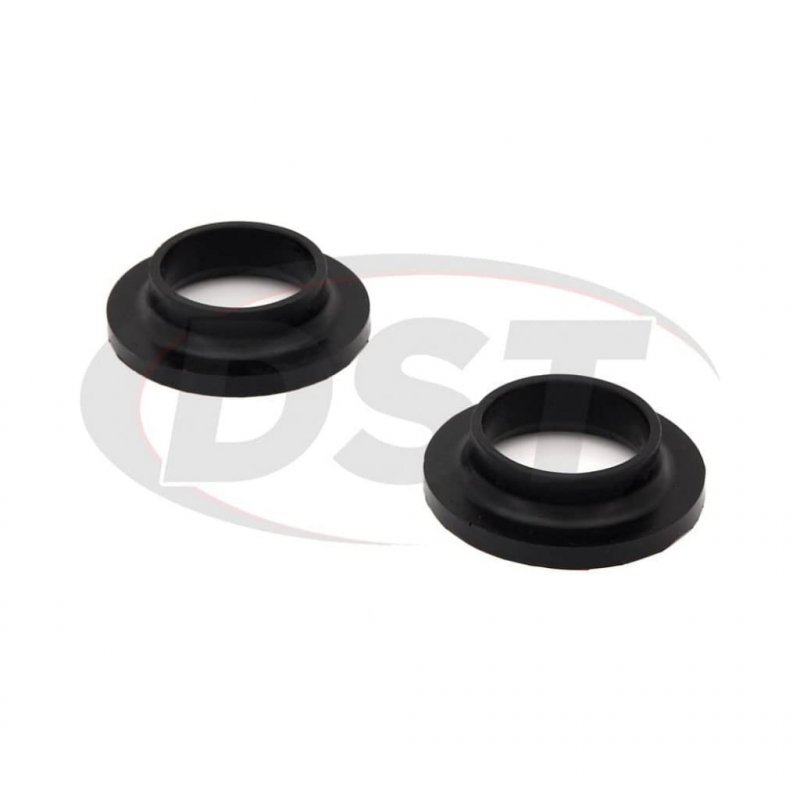 Pro-thane Coil Spring Isolators Pair Black Universal