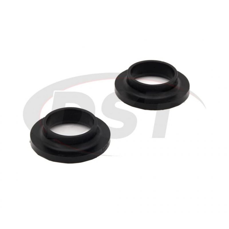 Pro-thane Coil Spring Isolators Pair Black Universal