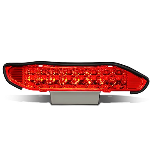Red Lens Led High Mount 3rd Brake Light For 2000 To 2004 Nissan Xterra Waterproof Rear Tail Bar 3bl-nxt00-led-rd