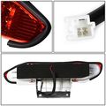 Red Lens Led High Mount 3rd Brake Light For 2000 To 2004 Nissan Xterra Waterproof Rear Tail Bar 3bl-nxt00-led-rd