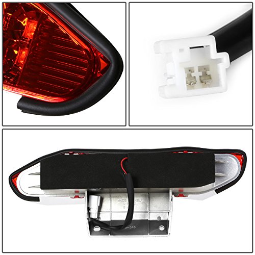 Red Lens Led High Mount 3rd Brake Light For 2000 To 2004 Nissan Xterra Waterproof Rear Tail Bar 3bl-nxt00-led-rd