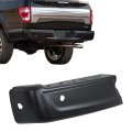 Black Rear Bumper End Driver Side Replacement For F150 2021-2023 With Auto Park Sensors Hole Assist 